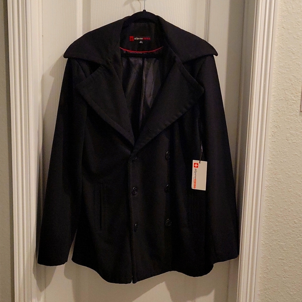 Men's Alpine Swiss Pea Coat